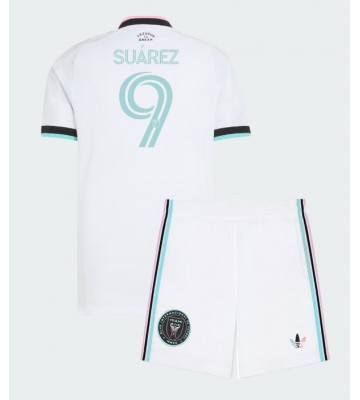 Inter Miami Luis Suarez #9 Tredjetrøje Børn 2026-27 Kortærmet (+ Korte bukser)